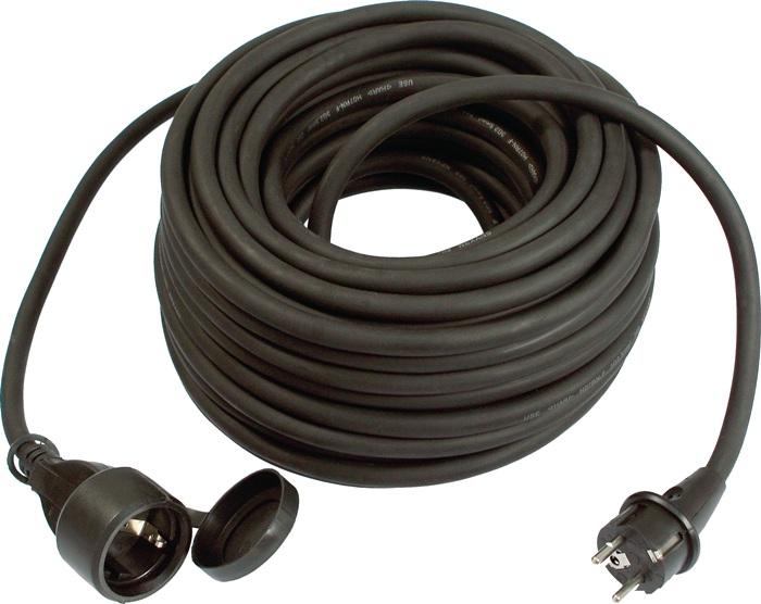 Immagine prodotto Weingärtner Prolunga in gomma 230V 25m IP44 approvata. H07RN-F 3G1.5 (16A) (25 m)