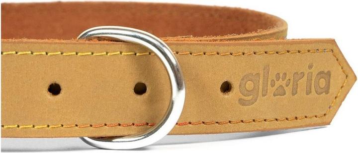 Produktbild Gloria Hundehalsband Oasis 45 cm Gelb (45 x 1,8 cm) (Leder)