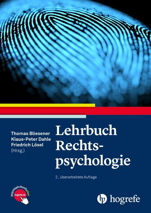 Actual product image Lehrbuch Rechtspsychologie (German, Thomas Bliesener, Friedrich Lösel, Klaus-Peter Dahle, 2023)