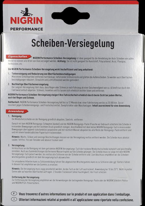 Produktbild Nigrin Scheiben-Versiegelung