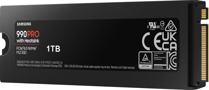 Produktbild Samsung 990 Pro mit Heatsink (1000 GB, M.2 2280)