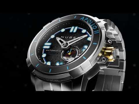 Produktbild Nubeo NB-6093-55 Apollo 55th (Lünette drehbar links)