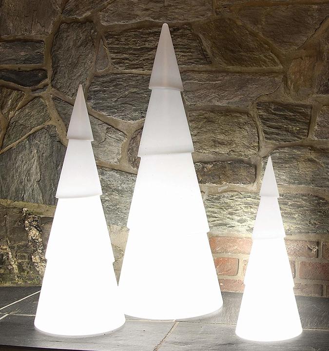 Produktbild 8 seasons design LED RGB Shining Tree rund 75 cm, Weiss