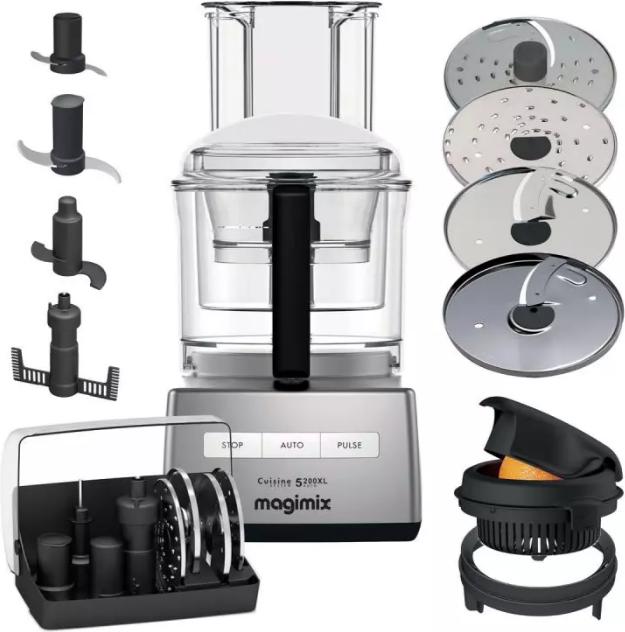 Actual product image Magimix 18591EA Food processor, plastic,Chrome (650 W)