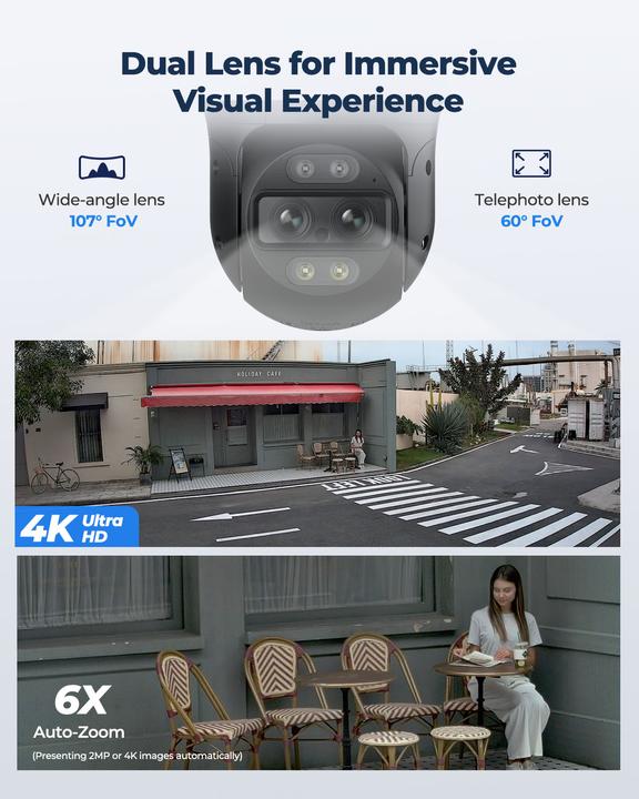 Actual product image Reolink TrackMix Series P760-4K 8MP (3840 x 2160 pixels)
