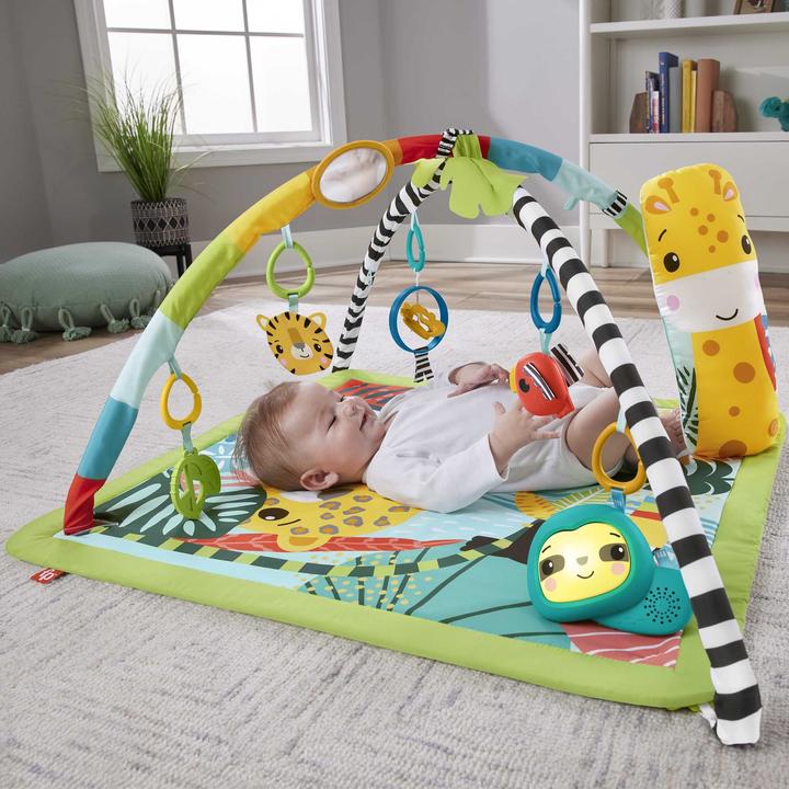 Immagine prodotto Fisher-Price 3-in-1 Rainforest Sensory Gym