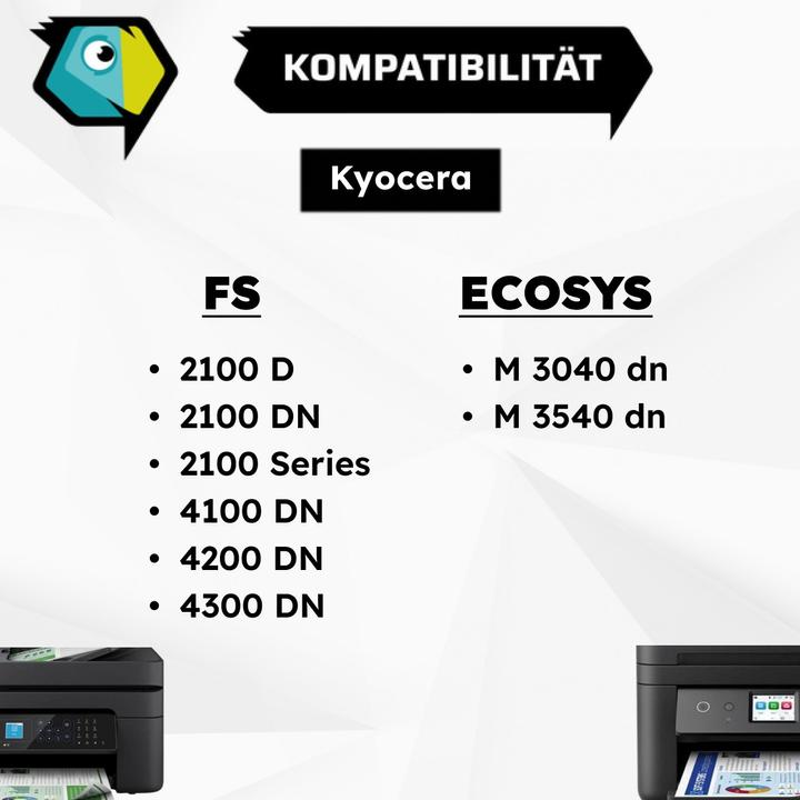 Image du produit Inkadoo Toner Kit économique compatible avec Kyocera 1T02MS0NL0 / TK-3100 contient 2 cartouches de toner (CF)