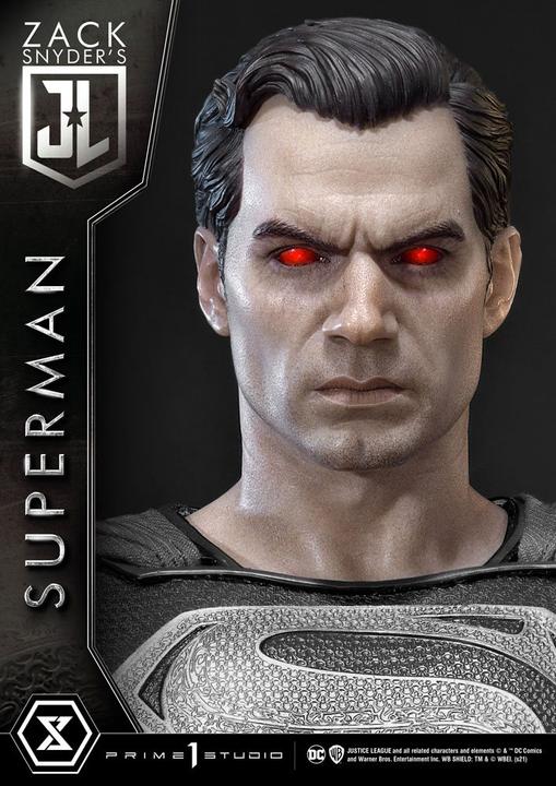 Image du produit Prime 1 Studio Justice League statuette Superman édition costume noir 84 cm