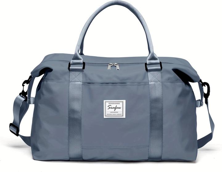 Only-Bags.Store Grosse Kapazität Travel Overnight Bag, Solid Color Vielseitige Duffle Bag, leichte Business Trip