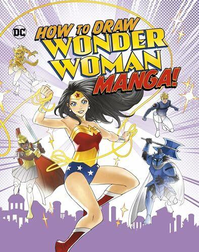 Immagine prodotto How to Draw Wonder Woman Manga! (Inglese, Giulia Campobello, Christopher Harbo, 2024)