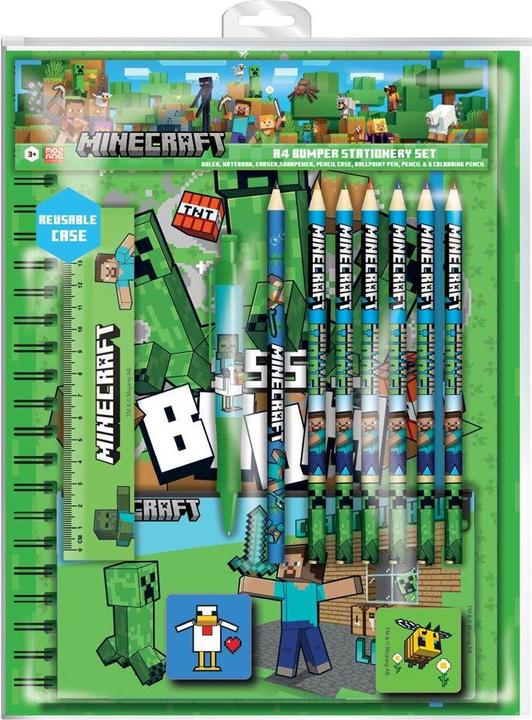 Produktbild Minecraft SchreibwarenSet (Bunt, 6 x)