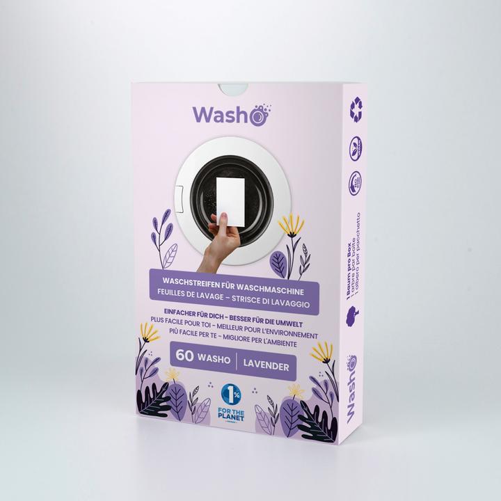 Produktbild Washo Waschstreifen (60 Waschgänge, Waschtücher)