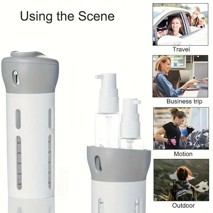 Produktbild ASMI 4-in-1 Reiseflaschen-Set