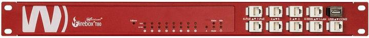 Actual product image Rackmount.IT 1U+, 9 x RJ-45 f/ WatchGuard Firebox T80 (Mounting kit)