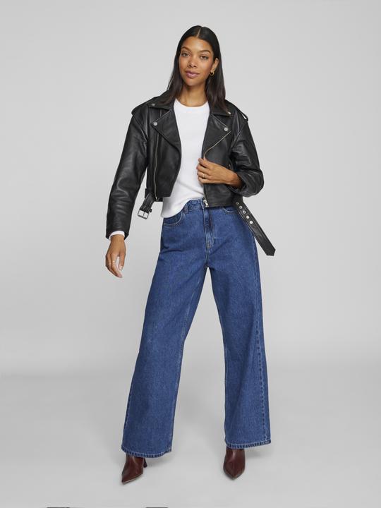Actual product image Vila Biker-look leather jacket (42)