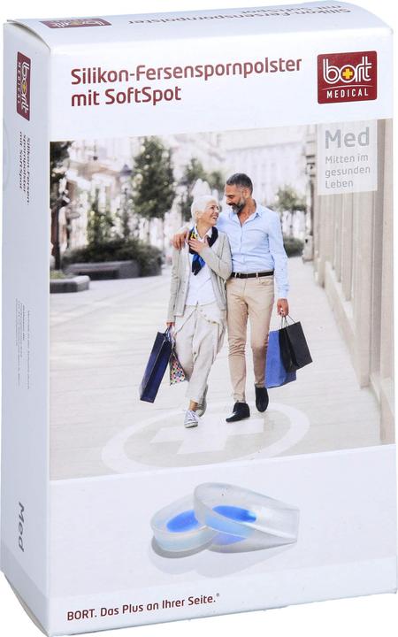 Produktbild Bort Medical Silikon Fersenspornpolst S-38 SoftSpot (Fussdeodorant & -puder, 318.50 ml)