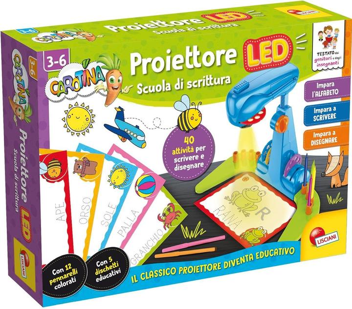 Image du produit Lisciani Projecteur de jeux éducatifs Carotina School of