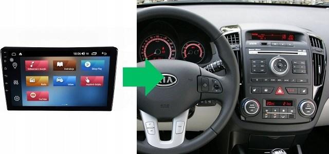 Produktbild No Name RADIO GPS NAVIGATION KIA CEED I 2009-12 ANDROID (9")