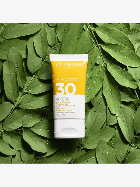 Actual product image Clarins Dry Touch (Sun cream face, SPF 30, 50 ml, 73 g)