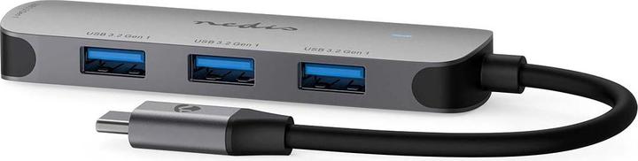 Produktbild Nedis USB-Hub 1x USB-C™ - 4x USB A, 4-Port port(s), USB 3.2 Gen1, Stromversorgung über USB, 5 Gbps (USB-C, 4 Ports)