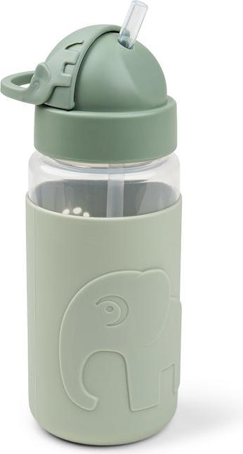 Produktbild Done by Deer Easy-grip Trinkflasche mit Strohhalm Elphee Grün350 ml (0.35 l)