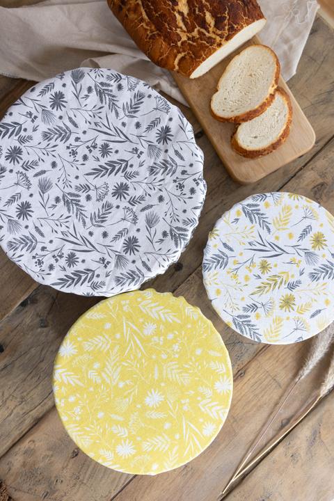Actual product image Kitchen Craft Organic Cotton Food Covers (3 x)