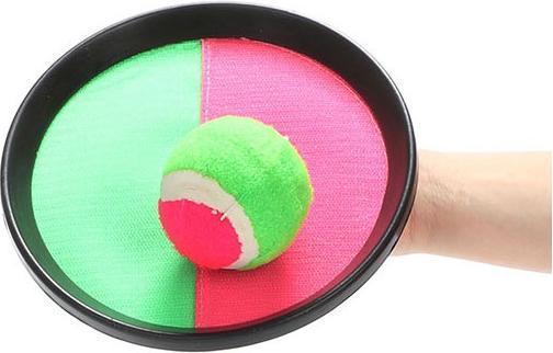 Actual product image Toi-Toys Catch ball game with Velcro fastener, 3 pieces.