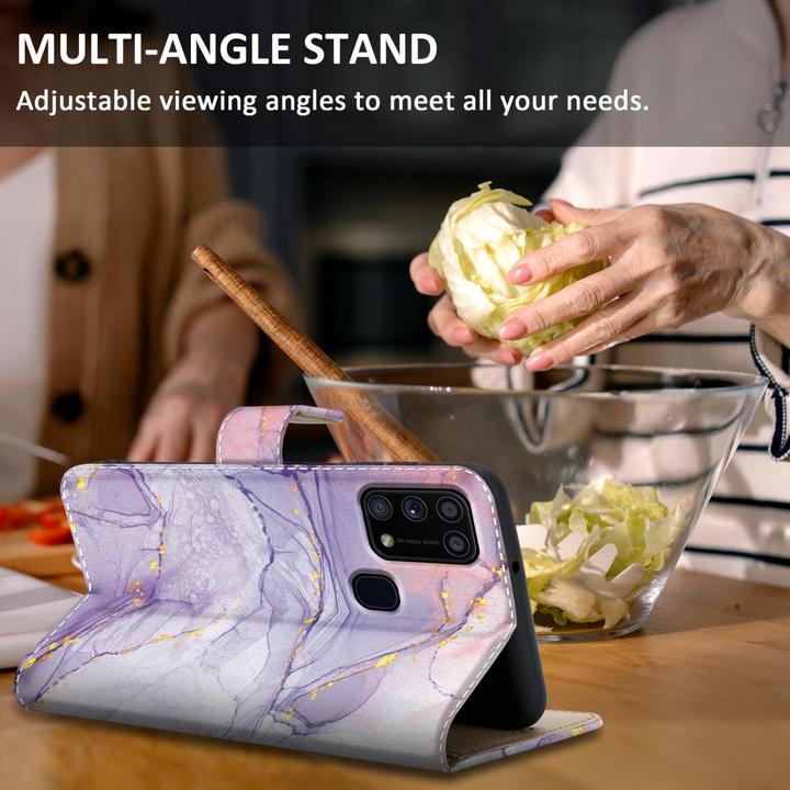 Image du produit Cadorabo Book Housse avec impression pour Samsung Galaxy M31 (Samsung Galaxy M31)
