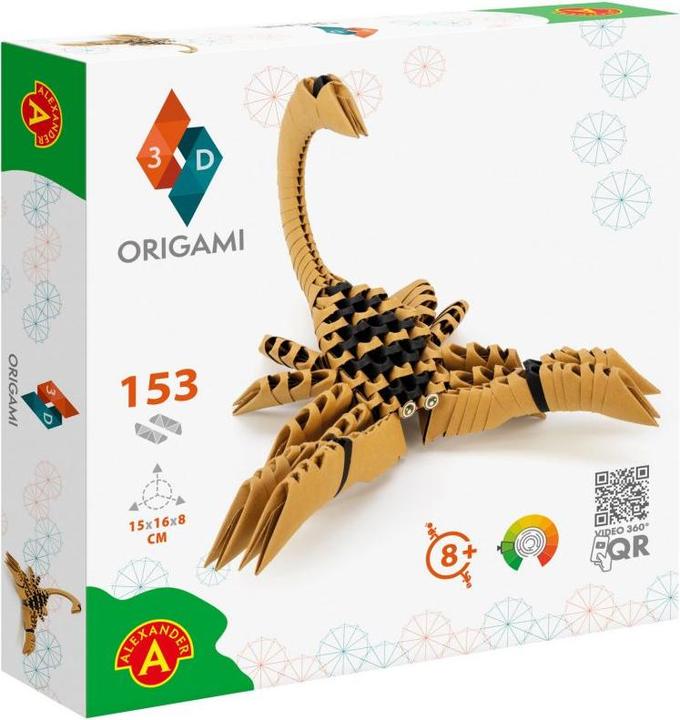 Selecta Spielzeug ORIGAMI 3D - Skorpion, 153St.