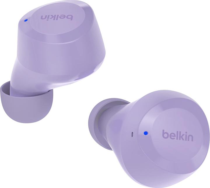 Produktbild Belkin wireless soundform bolt tws hellviolett (keine Geräuschunterdrückung, 38 h, Kabellos)