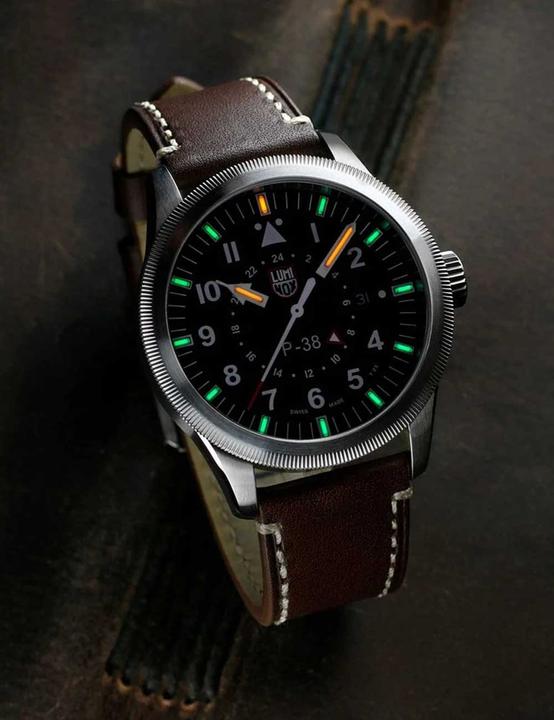 Image du produit Luminox P-38 Lightning Gmt 9520 Series (Montre pilote, 42 mm)