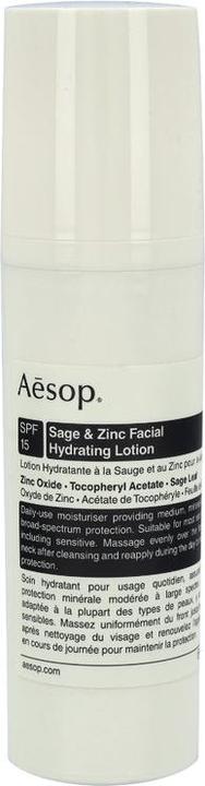 Actual product image Aesop Sage & Zinc (50 ml, Day cream, SPF 15)