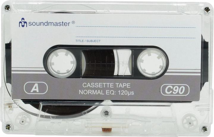 Produktbild Soundmaster Audio Kassette MC90 (2er-Pack)
