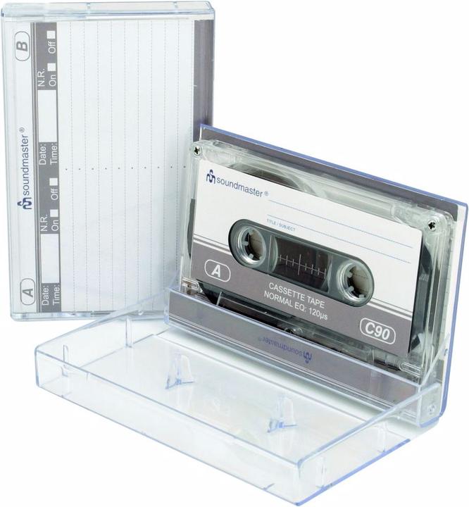 Produktbild Soundmaster Audio Kassette MC90 (2er-Pack)