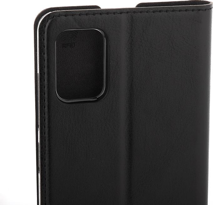 Produktbild Wave BookCase -suojakotelo, Samsung Galaxy A51, musta (Samsung Galaxy A51)