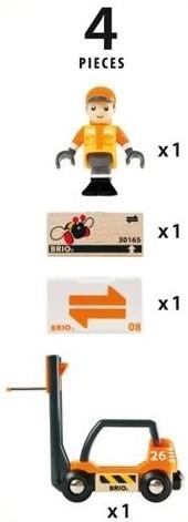 Produktbild Brio Gabelstapler