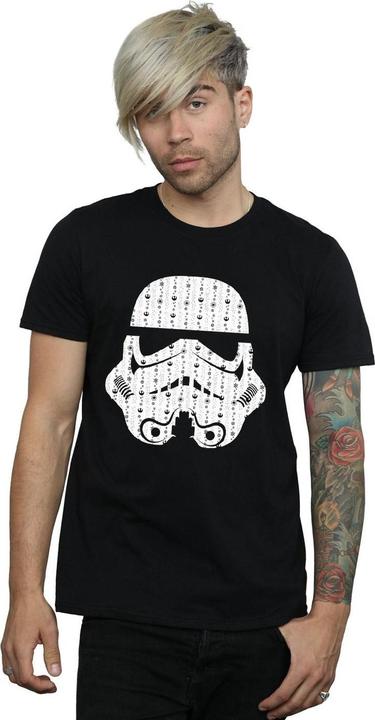 Produktbild Star Wars Christmas Stormtrooper Helmet TShirt (3XL)