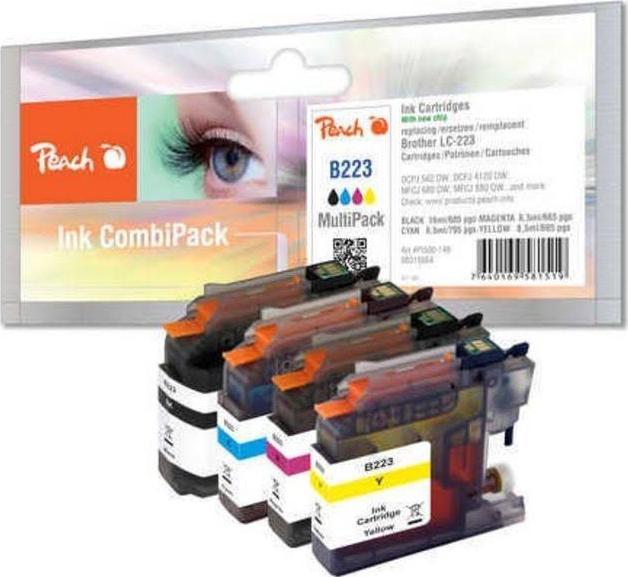 Actual product image Peach LC-223 Multipack (M, FC, Y, C)