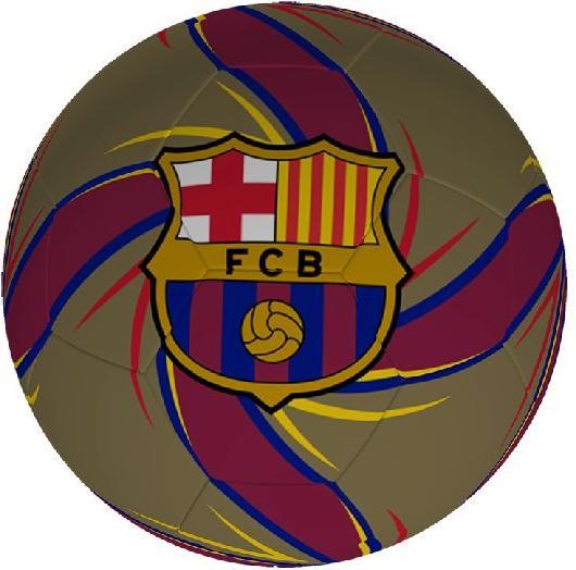 Produktbild NoName FC Barcelona Bal Star Gold Size 2