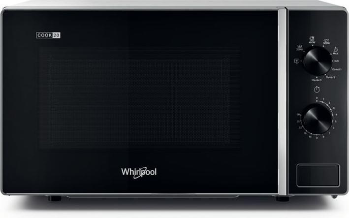 Immagine prodotto Whirlpool MWP 103 SB Microonde con grill da banco (Spina UE, 20 l)