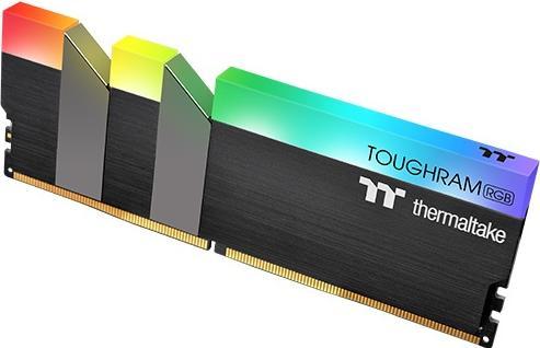 Produktbild Thermaltake TOUGHRAM RGB 16GB (2x8GB) DDR4 4600MHz C19 Arbeitsspeicher (2 x 8GB, 4600 MHz, DDR4-RAM, DIMM)