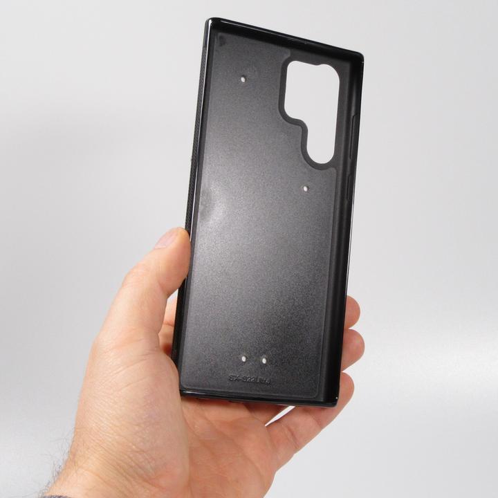 Immagine prodotto PhoneLook Copertina in silicone nero cartoni animati old school (Samsung Galaxy S22 Ultra)