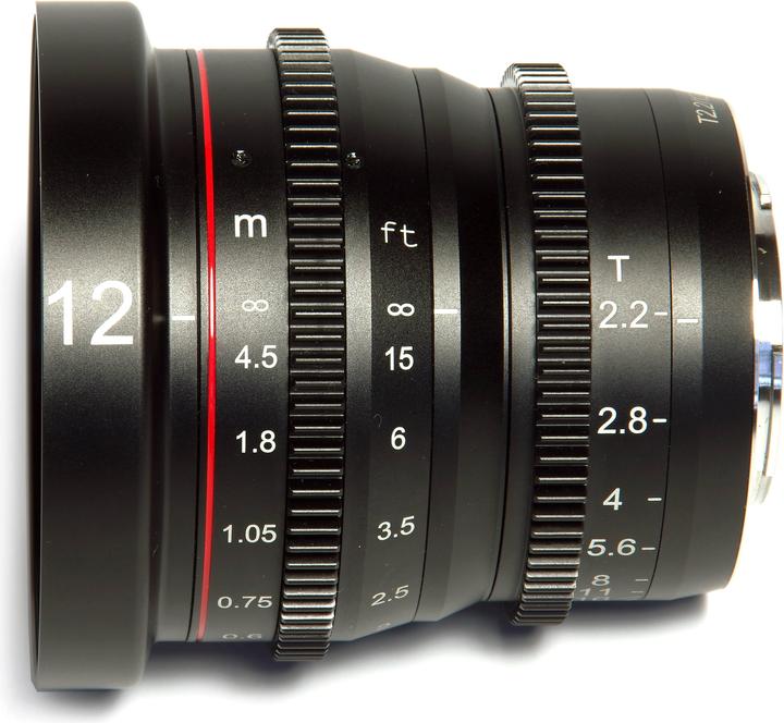 Actual product image Meike 12mm T2.2 MFT (Micro Four Thirds, Micro Four Thirds)