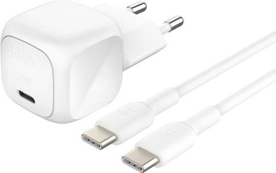 Produktbild Belkin BOOST Charge USB-C 20W PD PPS 1m USB-C Kab.WCA009KQ1MWH-B6 (20 W)