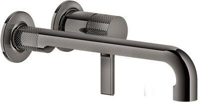 Actual product image Gessi Inciso- finish mounting set for concealed single lever mixer, washbasin with single rosettes D