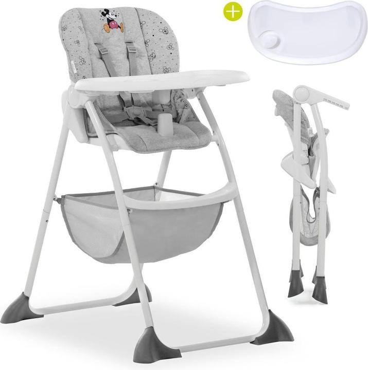 Produktbild Hauck Sit N Fold Mickey Mouse Grey (Hochstuhl)