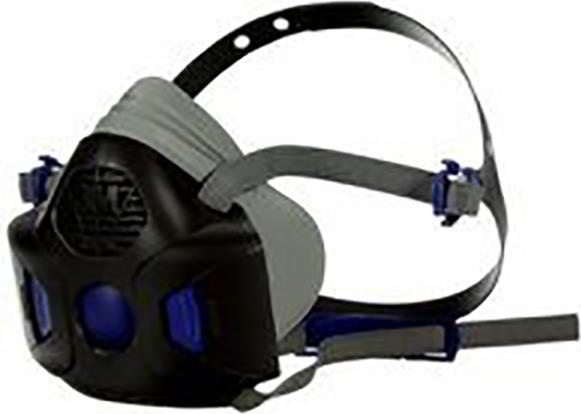 Actual product image 3M Secure Click Half Mask Reusable Respi (No official protection class, 1 x)