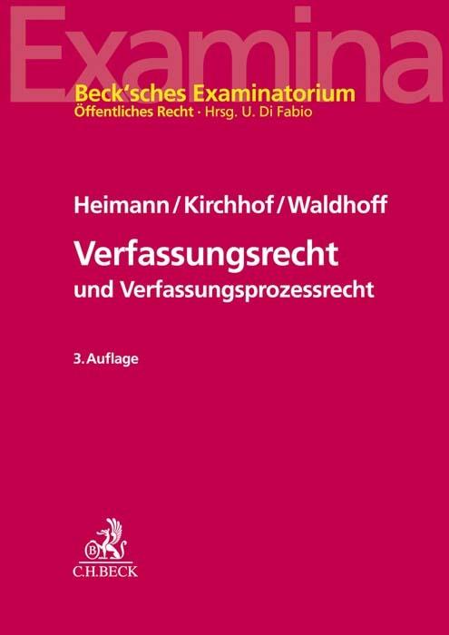 Immagine prodotto Heimann:Diritto costituzionale e costituzione (Tedesco, Heimann, Cimitero, HansMarkus (Prof.Dr.), Gregor (Prof.Dr.), Christia, Waldhoff, 2021)