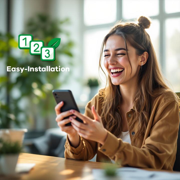 Immagine prodotto ScreenLeaf Pellicola protettiva sostenibile Pellicola protettiva dello schermo chiara trasparente (2 Pezzo/i, Oppo K12 Plus)