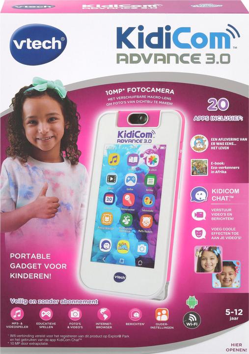 Image du produit VTech KidiCom Advance 3.0 roze (Néerlandais)